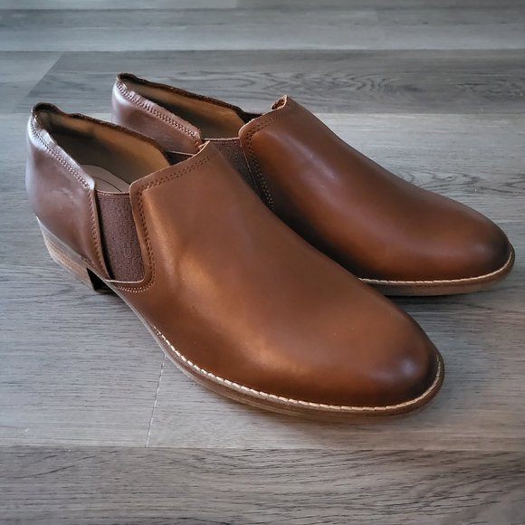 Clarks Netley Bright Tan Leather - Picture 1 of 4